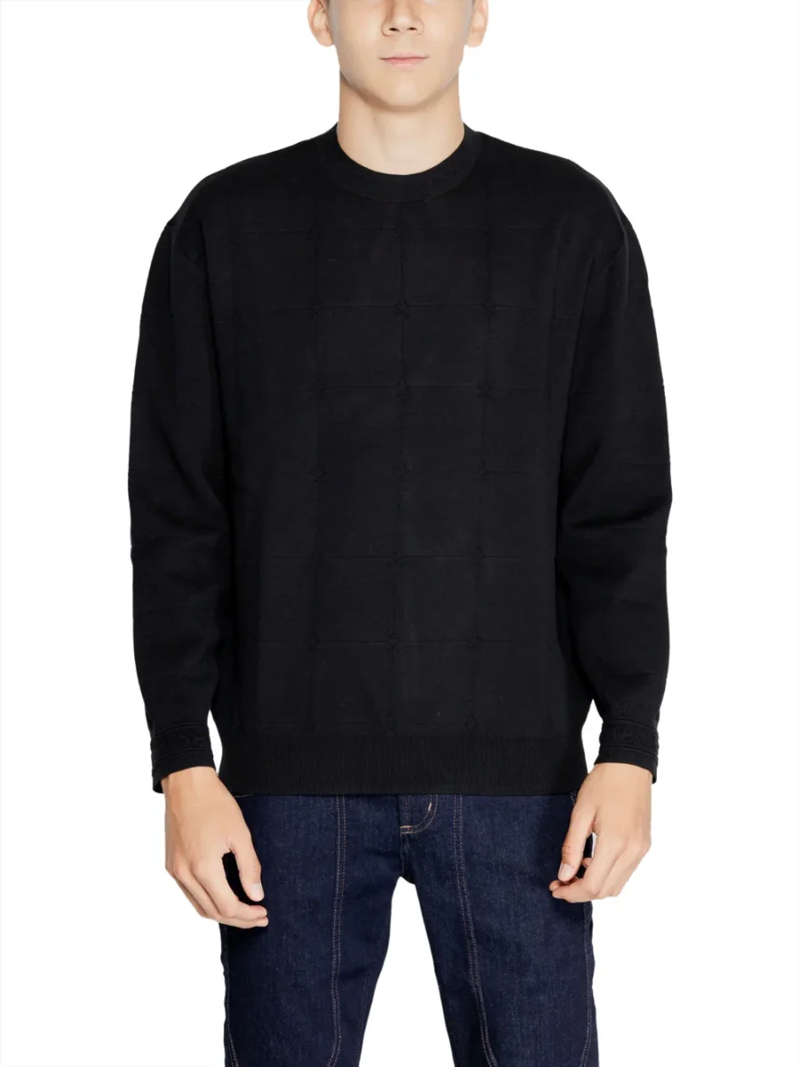 A|X Pullover Uomo Mod. 6DZM6C-ZM5AZ 1200 Black