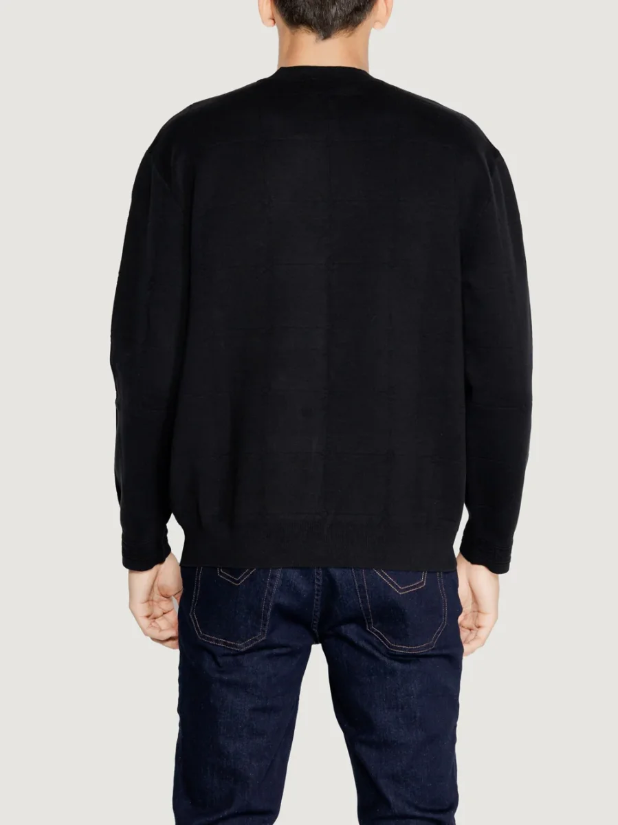 A|X Pullover Uomo Mod. 6DZM6C-ZM5AZ 1200 Black - immagine 3
