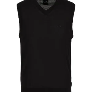A|X Pullover Uomo Mod. 8NZM5B-ZM1YZ 1200 BLACK