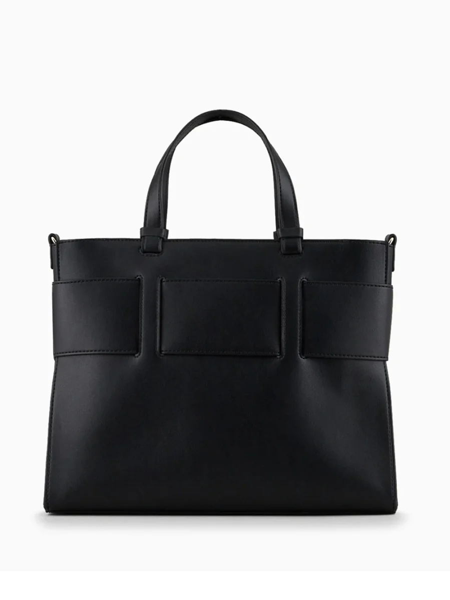 Borsa Shopper da Donna - Nero - immagine 3