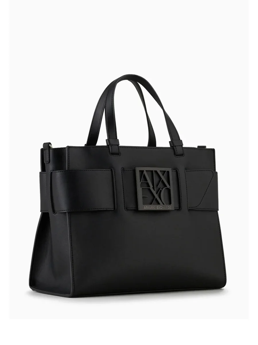 Borsa Shopper da Donna - Nero - immagine 4