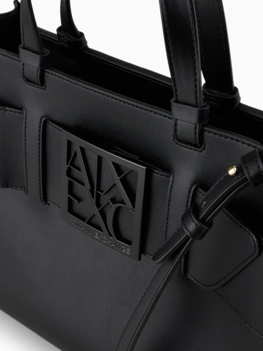 Borsa Shopper da Donna - Nero - immagine 5