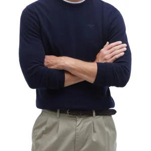 Pullover Essential Crew Neck da Uomo - Blu