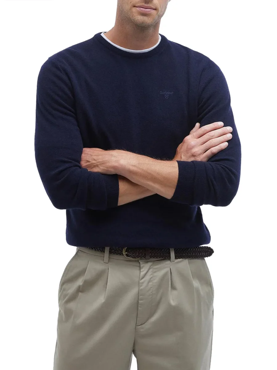 Pullover Essential Crew Neck da Uomo - Blu - immagine 2