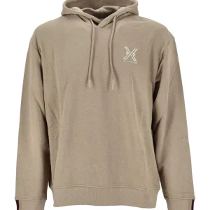 John Richmond Felpa Sweatshirt Itticar Uomo Mod. UMA24003FE Chinchilla