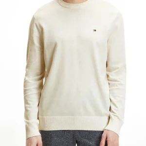 Pullover 1985 Crew Neck Sweat Uomo Mod. MW0MW21316 YBI Ivory