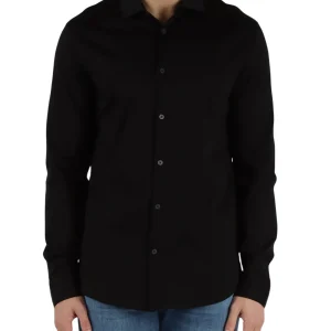 Camicia Classica da Uomo - Nero