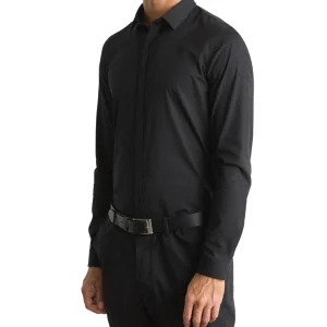 Camicia Maniche Lunghe Uomo Mod. K10K109891 BEH Black