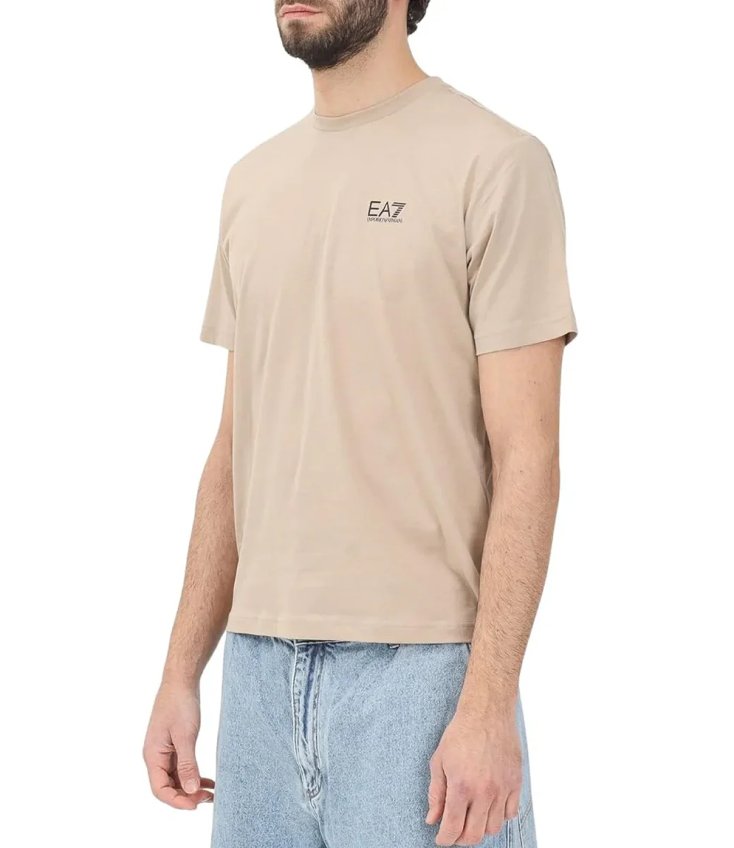 Emporio Armani T-shirt Uomo Mod. 7M000567 AF10375 M1013 Beige - immagine 2