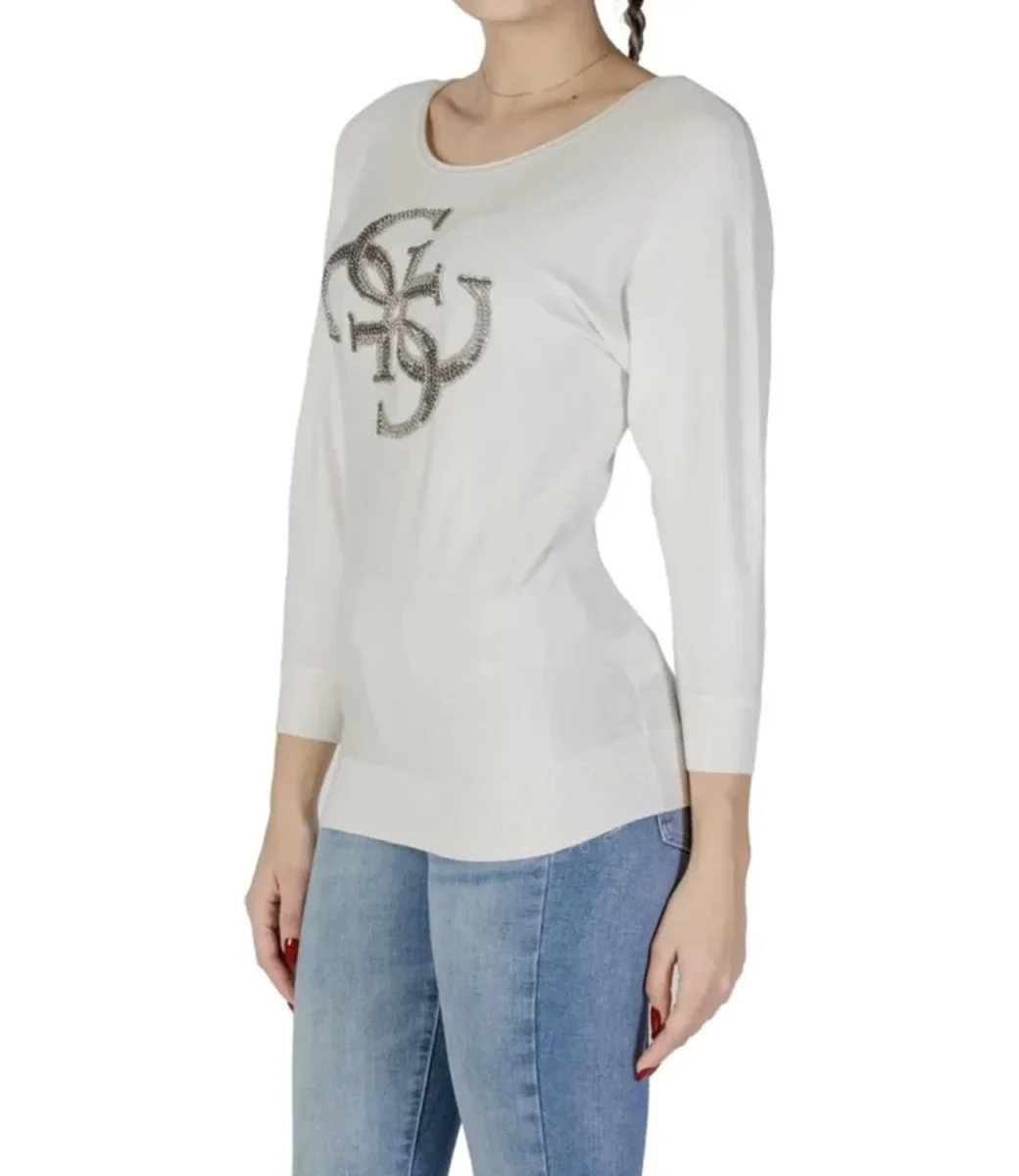 Maglia Donna Mod. W5RR37 Z2NQ2 G012 Panna - immagine 4