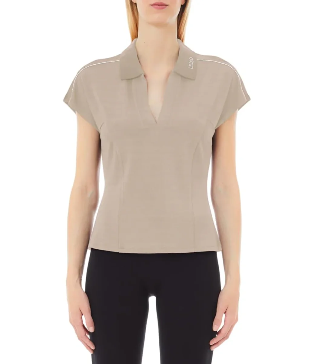 Liu Jo T-shirt T-Shirt Moda M/C Donna Mod. TA5183 J4883 41209 Natural Beige - immagine 2