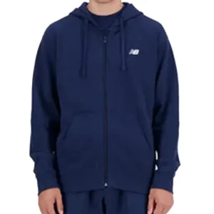 Felpa Zip Stacked Logo French Terry Full Zip Hoo Uomo Mod. MJ41501 NNY Navy