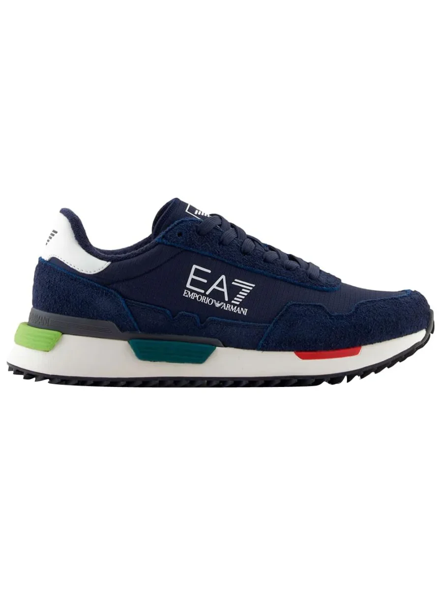 Emporio Armani Sneakers UNISEX Mod. 7X000380 AF19175 MZ230 Blu - immagine 7