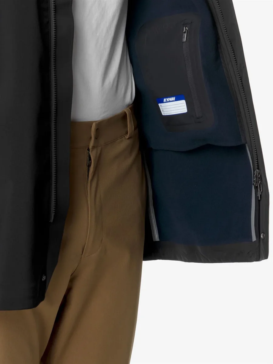 Impermeabile Uomo Mod. K6116YW DUKE BONDEND A3C Nero - immagine 5