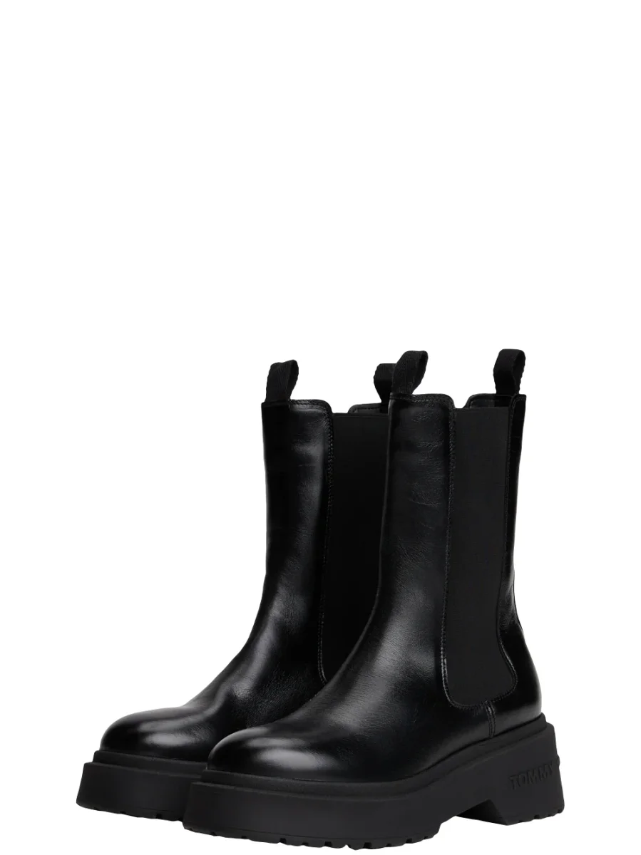 Tommy Hilfiger Scarponcino Donna Mod. EN0EN02888 BDS Nero - immagine 3