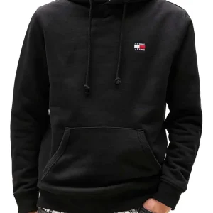 Tommy Hilfiger Felpa cappuccio Uomo Mod. DM0DM20258 BDS BLACK