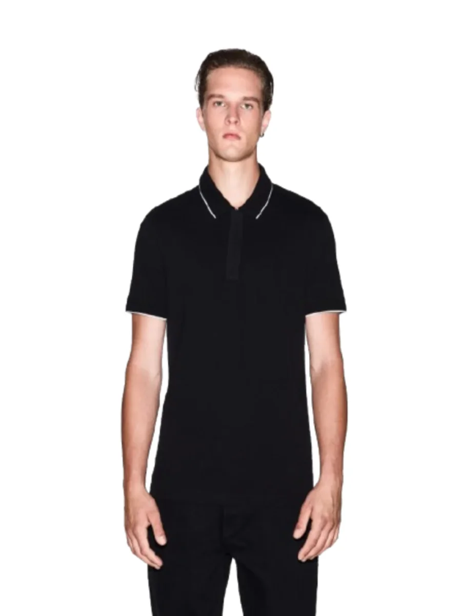 A|X Polo M/C Uomo Mod. XM001285 AF10366 UC001 Nero - immagine 4