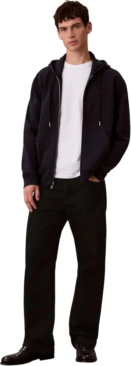 Felpa Zip Uomo Mod. LV04RD24OG CEF Blu - immagine 6