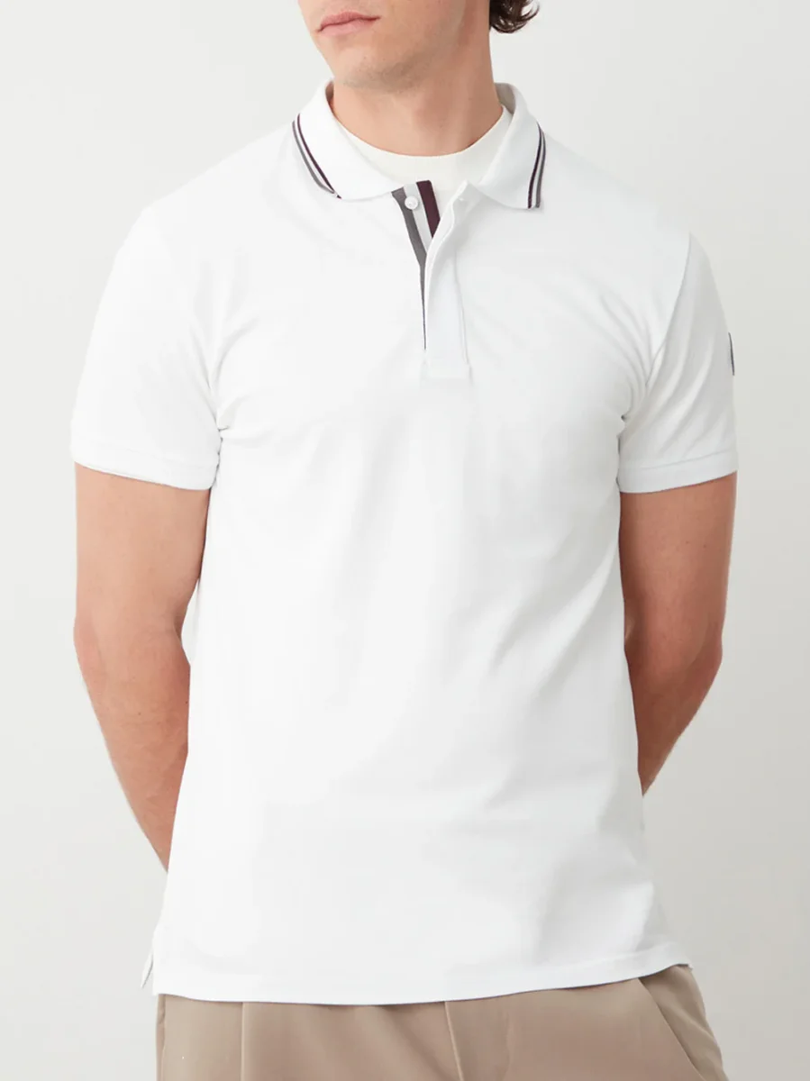 Polo da Uomo - Bianco - immagine 4