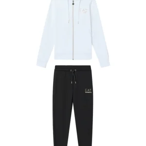 Tuta Sportiva da Donna - Bianco Nero