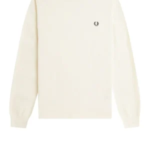 Pullover Pique Stitch da Uomo - Avorio