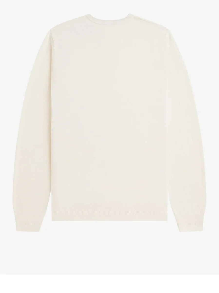 Pullover Pique Stitch da Uomo - Avorio - immagine 3