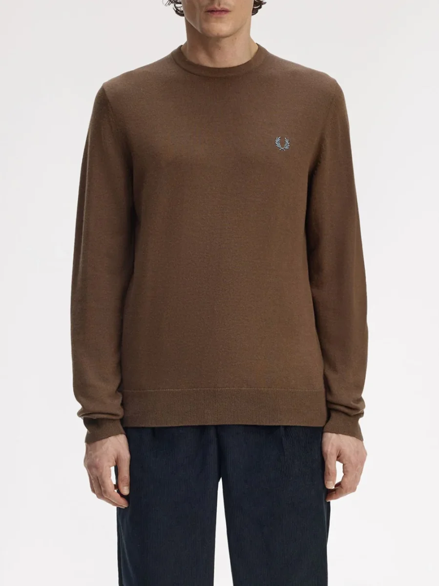 Pullover da Uomo - Marrone - immagine 4
