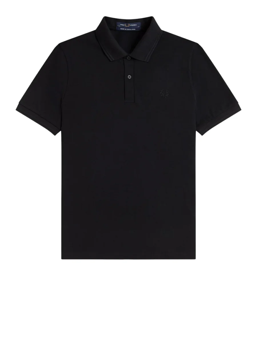 Polo Twin Tipped da Uomo - Nero - immagine 2