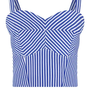 Top Tecla da Donna - Blu