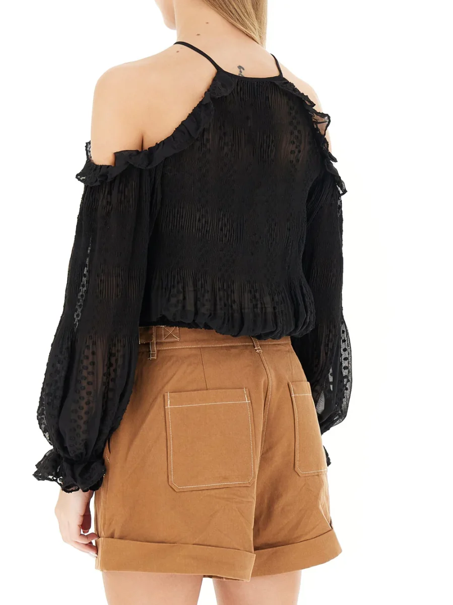 Top Emilia da Donna - Nero - immagine 3