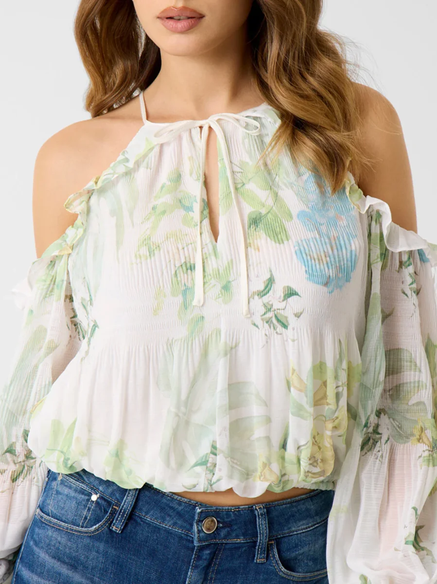 Top Emily da Donna - Floreale - immagine 5