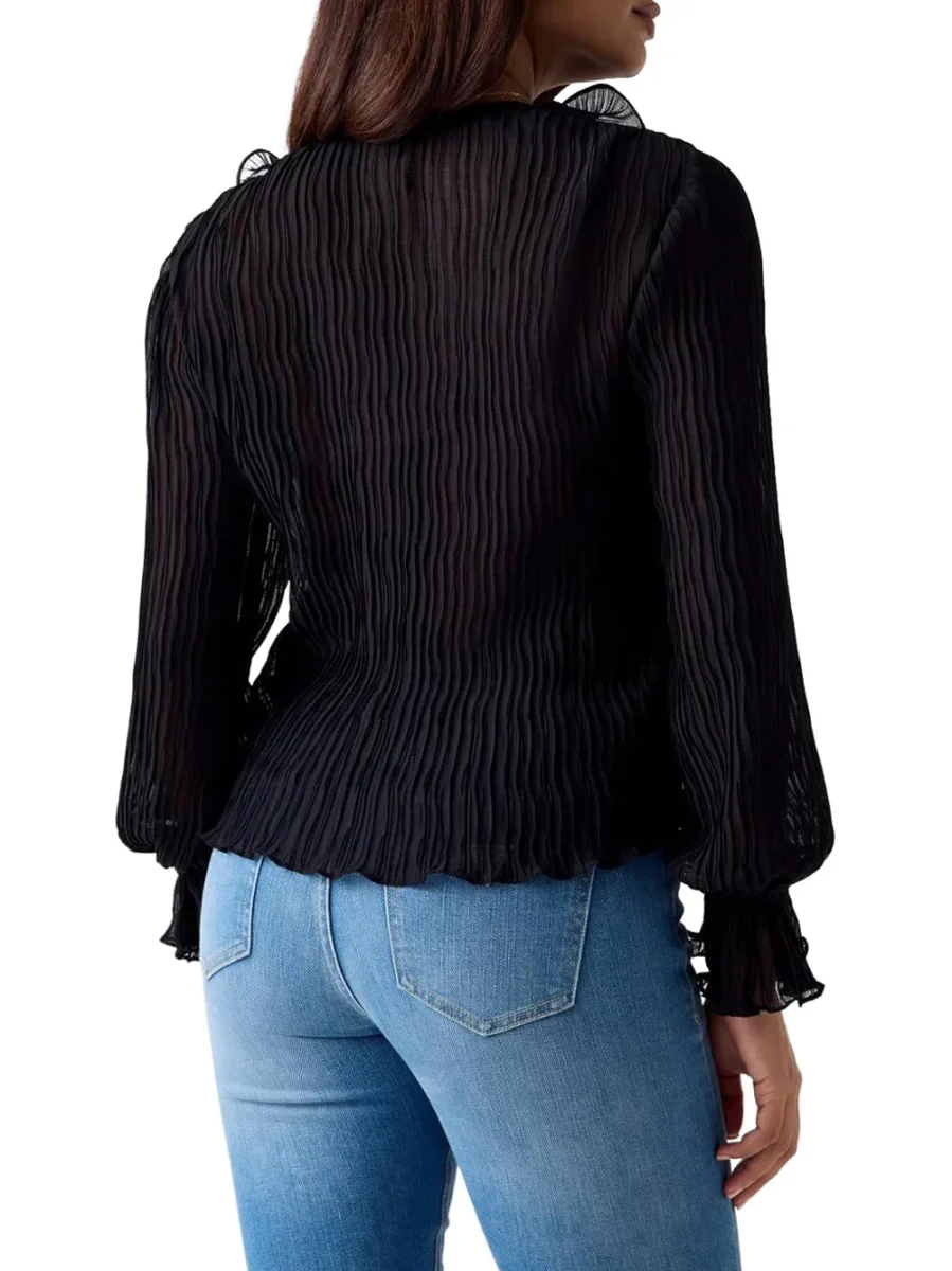 Top Donna Mod. W6RH31 WI342 JBLK Nero - immagine 4