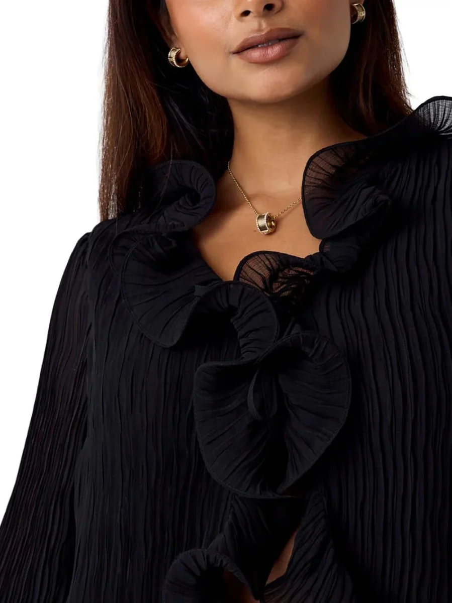 Top Donna Mod. W6RH31 WI342 JBLK Nero - immagine 5