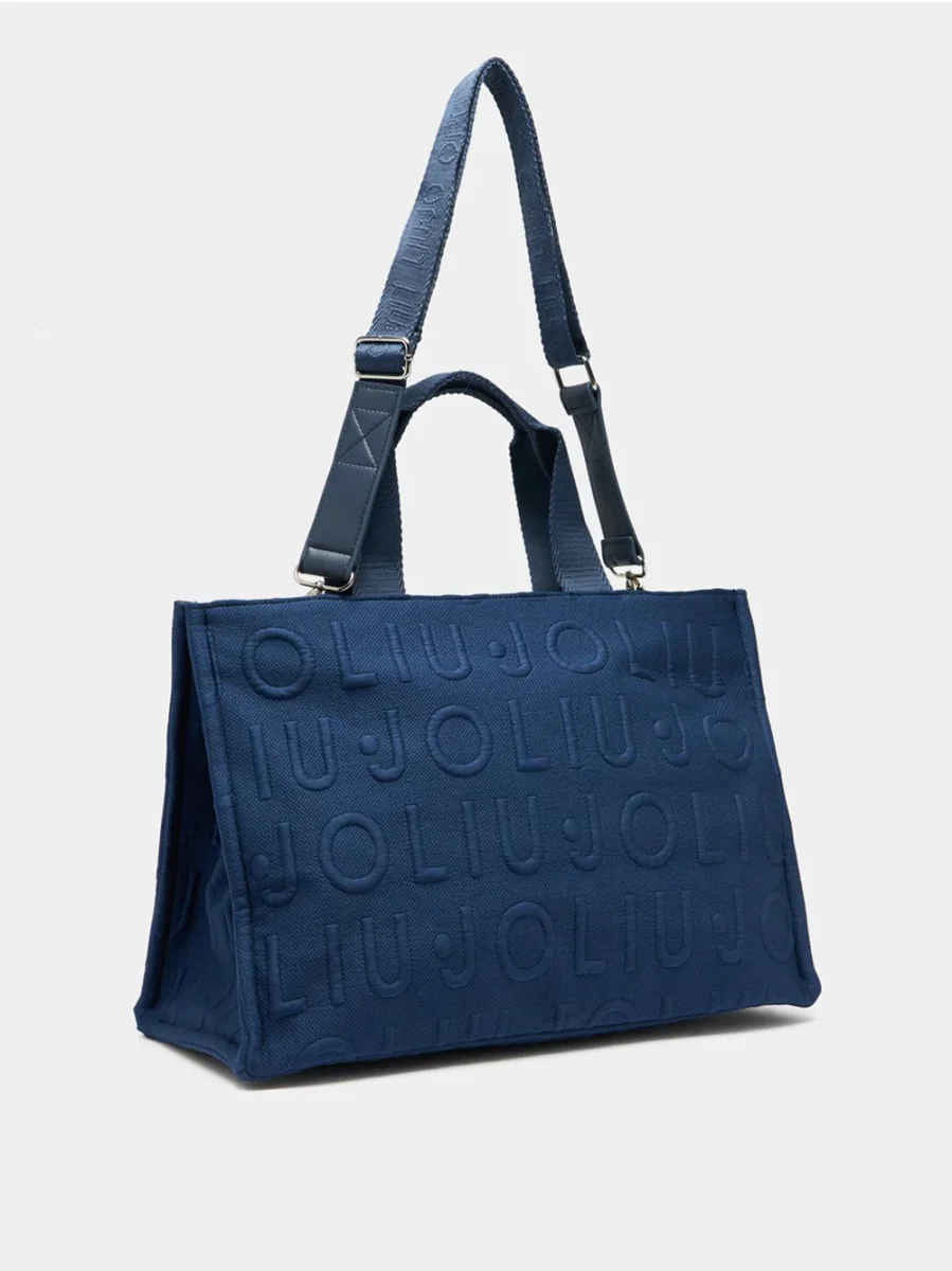 Borsa Shopper da Donna - Blu - immagine 3