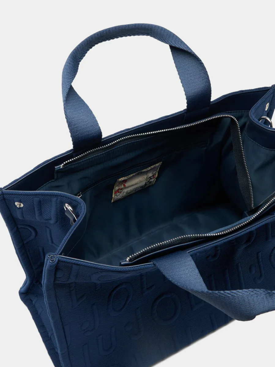 Borsa Shopper da Donna - Blu - immagine 4