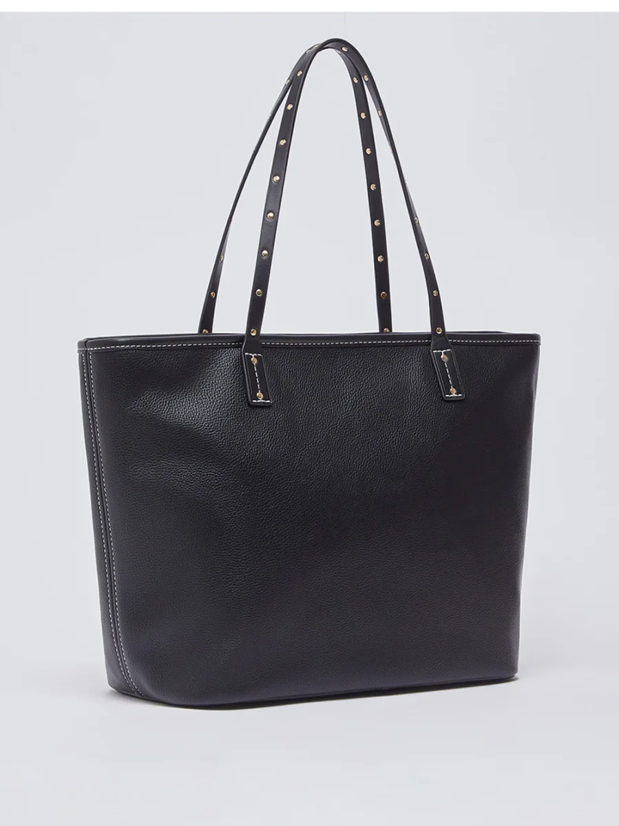 Borsa Shopper da Donna - Nero - immagine 3