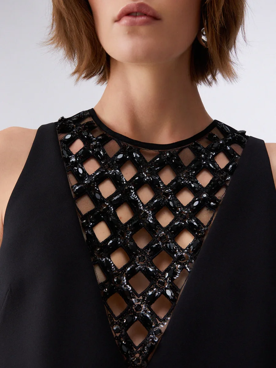 Vestito Mini da Donna - Nero - immagine 5