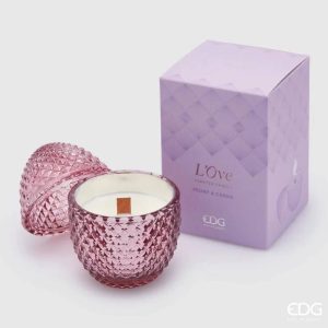 EDG Candela Profumata Uovo Peony & Cassis H12 D8 105g
