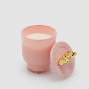 EDG Candela Profumata Jolie Rosa H11cm Ø7cm