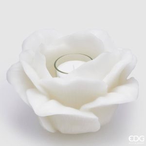 EDG Candela Rosa Gigante Bianca H 17,5 cm