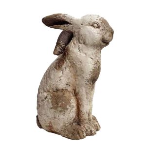 Blanc Mariclo Coniglio Resina H31 cm Cortile Collection