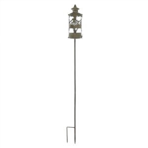 Blanc Mariclò Lanterna LED con Piedistallo H108 Giardino Segreto
