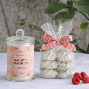 Mathilde M Set Candela Macaron Framboise 100g