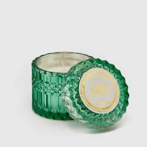EDG Candela profumata Crystal in vasetto verde essenza Colori d’autunno 160gr