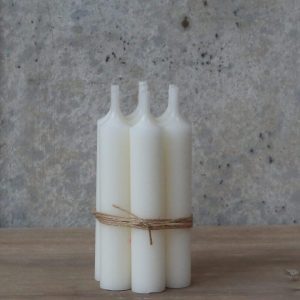 Kit da 5 candele piccole H 11 cm