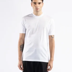 T-SHIRT UOMO REGOLARE IN FILO DI SCOZIA BIANCO I'M BRIAN