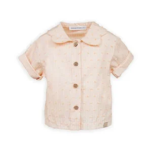 Camicia collo a fiore
