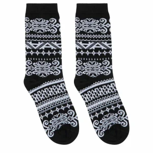 CALZINI CORTI AKEP IN TESSUTO JACQUARD