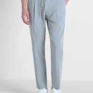 PANTALONI REGULAR FIT "NEIL" IN MISTO VISCOSA ELASTICA